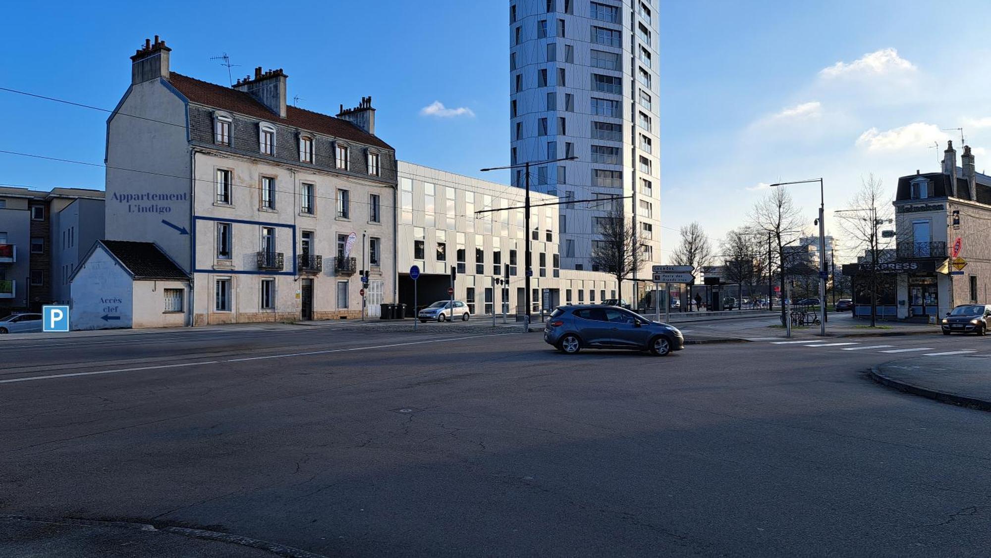 Ferienwohnung L'Indigo, 4-6 Pers, 2Ch-2Sdb, Proche Cite De La Gastronomie Dijon Exterior foto